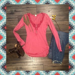 Free People Lace Top 🌞